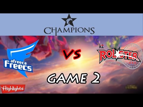 [30/03/2017] AFS vs KT | Game 2 | # Highlight | LCK Spring 2017