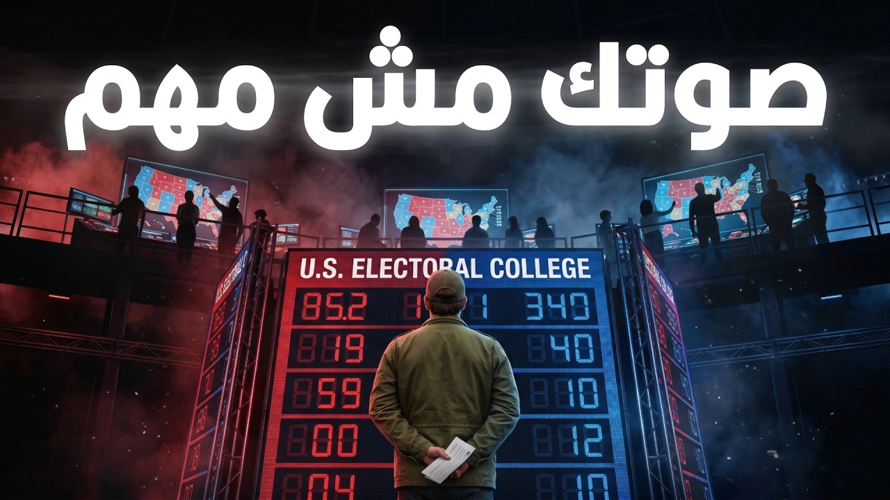 إزاي أصوات الأمريكان مش مهمة في الانتخابات على عكس ما هما فاهمين؟