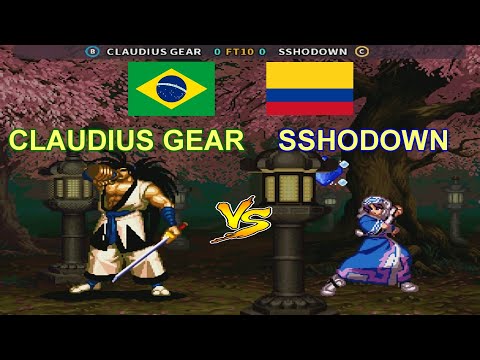 Samurai Shodown 3 - CLAUDIUS GEAR vs SSHODOWN FT10