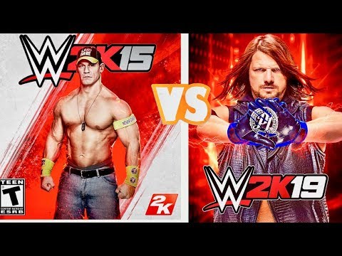 WWE 2K15 Finishers VS  WWE 2K19 Finishers Comparison (Which Game Finishers is Best)