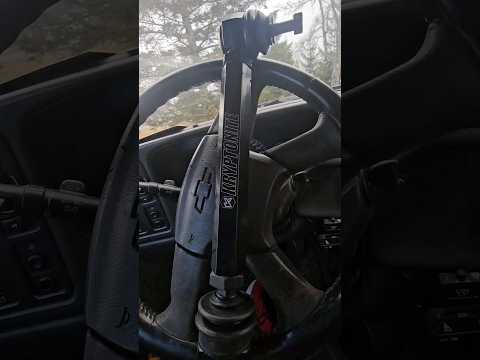 Kryptonite tie rods are well worth it #beefy #heavyduty #suspension #chevy #kryptoniteproducts