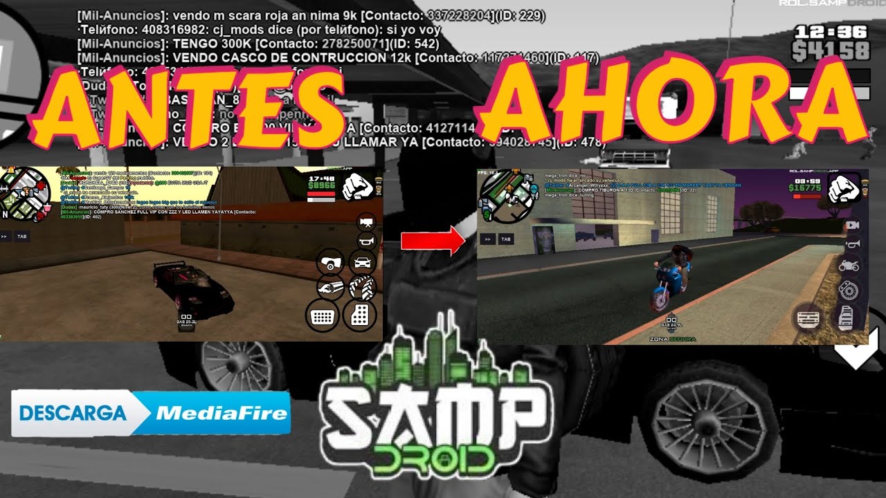 🤩CONTROLES BONITOS PARA SAMPDROID Y GTA SAN ANDREAS!!!