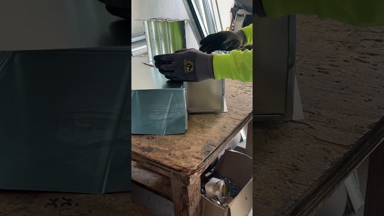 Frame of Turning Vane and Rail for Rectangular Duct Elbow