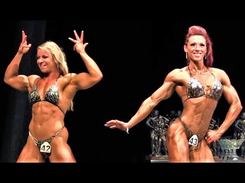 NABBA Worlds 2012 - Miss Figure Tall Line-Up & Quarter Turns