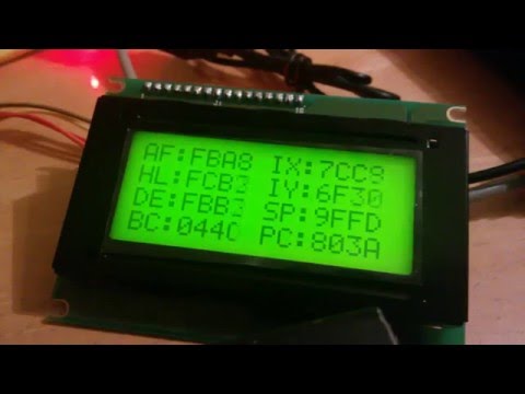 Tiny Debugger on LCD