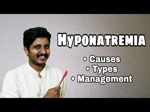 Hyponatremia - Crisp, Clear Concepts