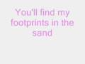 Leona lewis - footprints in the sand - with lyrics 