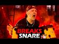 LARS ULRICH BREAKS HIS SNARE MID-SONG (2026) #METALLICA