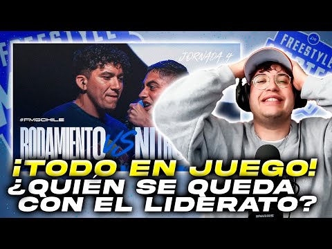 🥵EL LIDERATO DE CHILE EN JUEGO 🥵NITRO VS RODAMIENTO FMS CHILE J04 ANÁLISIS KAPO 013