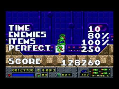 Jazz Jackrabbit - Episode B - Turtle Soup: 07. Deckstar 1 (1994) [MS-DOS]