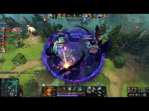 YATORO Windranger ft Larl Puck vs V-tune Faceless Void & Wisper Mars