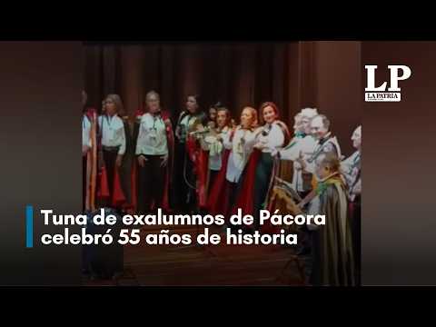 Tuna de exalumnos de Pácora celebró 55 años de historia con emotivo reencuentro en Manizales
