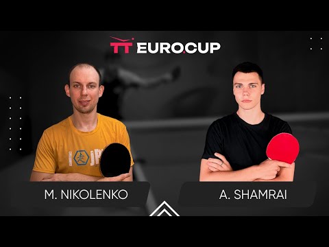 11:35 Maksym Nikolenko  - Andrii Shamrai 26.01.2024 TT Euro.Cup Ukraine Star. TABLE 3
