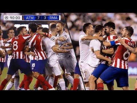 Most HEATED Madrid Derby Ever