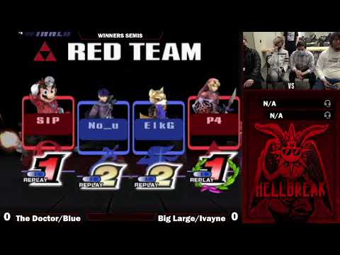 Hellbreak: The Doctor and Blue vs Big Large and Ivayne- Winner's Semis