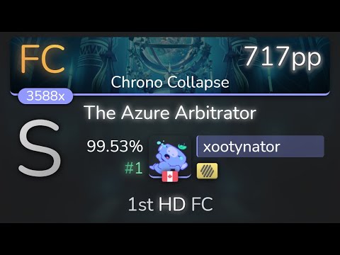 xootynator | Falcom Sound Team jdk - The Azure Arbitrator [Chrono Collapse] +HD 99.53% {#1 717pp}