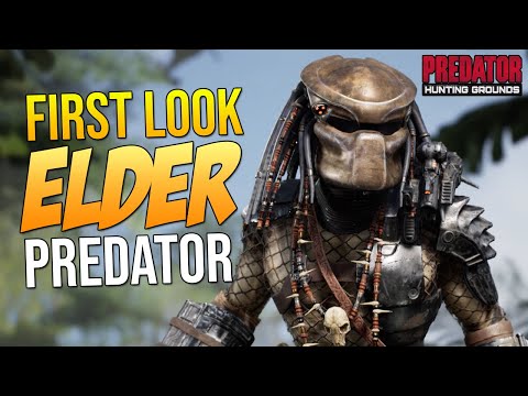 Predator Hunting Grounds FIRST LOOK ELDER PREDATOR GAMEPLAY "NEW CLASS LEVEL 150" ELDER with SWORD!!