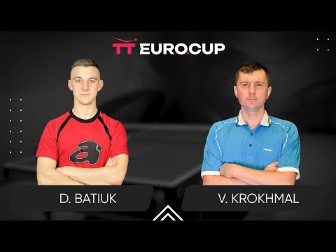 19:40 Dmytro Batiuk - Vitalii Krokhmal 16.08.2025 TT Euro.Cup Ukraine Master. TABLE 3