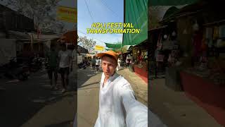 Download lagu Celebrating the HOLI FESTIVAL in India mp3