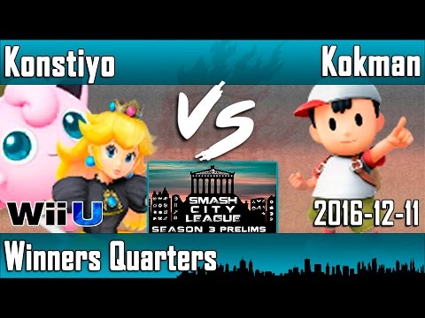 SCLS3PP -WQ- Konstiyo (Jigglypuff,Peach) vs Kokman (Ness) - Smash 4