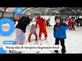Extra druk in Nederlandse skihallen