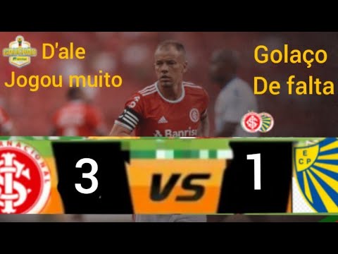 Internacional 3 x 1 pelotas - gols - Gaúchão 2020 -26/01/2020