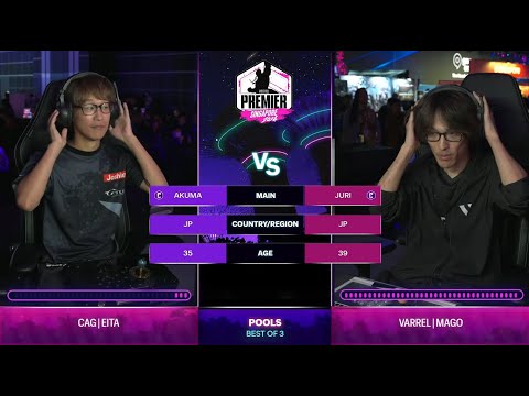 DAY 1 Capcom Pro Tour 2024 Singapore - EITA (Akuma) vs Mago (Juri)
