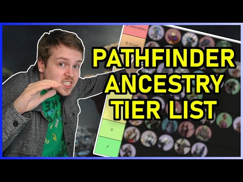 Pathfinder 2e FAVORITE ANCESTRY Tier List!