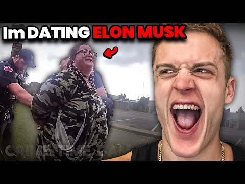 Disturbed Woman Berades Police For 20 Minutes