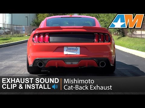 2015-2017 Mustang (EcoBoost) Mishimoto Cat-Back Exhaust Sound Clip & Install