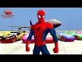 Nursery Rhymes Children Songs Disney Pixar Lighting McQueen Spiderman Action At Airport