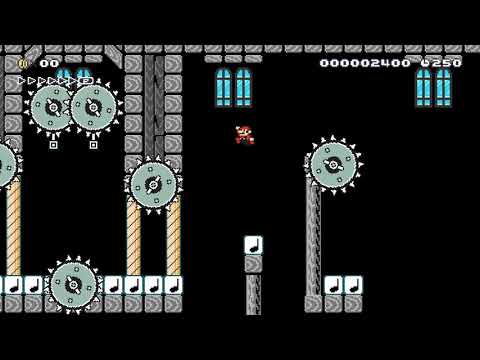 Bounceblock Manor (Super Mario Maker 2)