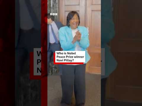 Who is Nobel Peace Prize winner Navi Pillay? #NobelPrize #BBCNews