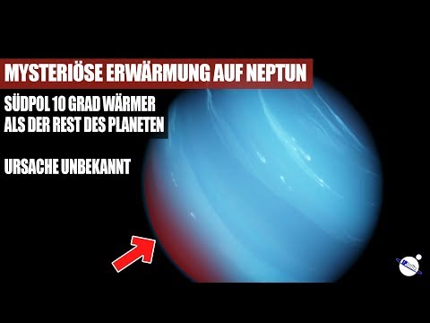 Mysterious warming on Neptune - South Pole 10 degrees warmer - Cause unknown - With sound :D