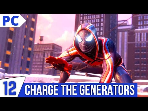 SPIDER-MAN MILES MORALES PC Walkthrough Gameplay Part 12 - Curtain Call | Charge The Generators