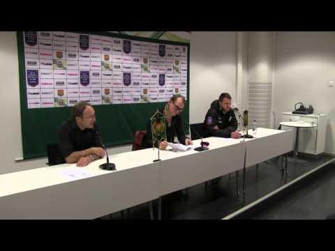 Presskonferens efter GAIS - Jönköping Södra