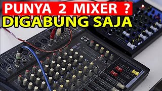 Download lagu cara sambung 2 mixer audio, nambah channel📌 mp3