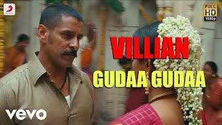 Villain - Gudaa Gudaa Telugu Lyric | A.R. Rahman | Vikram, Aishwarya Rai