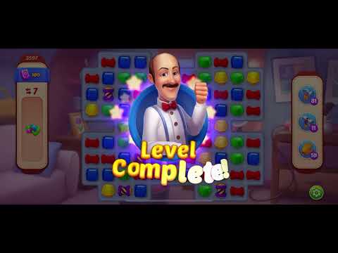 HomeScapes Level 3595 3596 3597 3598 3599 3600