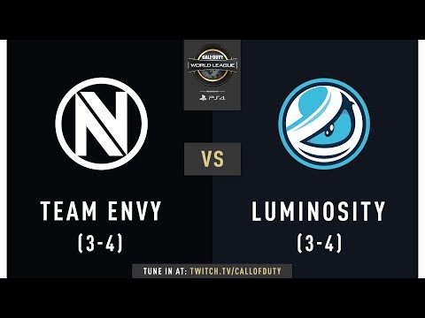 Team Envy vs Luminosity Gaming | CWL Pro League 2019 | Cross-Division | Week 5 | Day 1