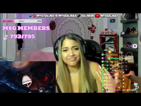 Mya Salina REACTS to "Kyle Richh x Dee Billz (41) - 4100 (Official Music Video)"