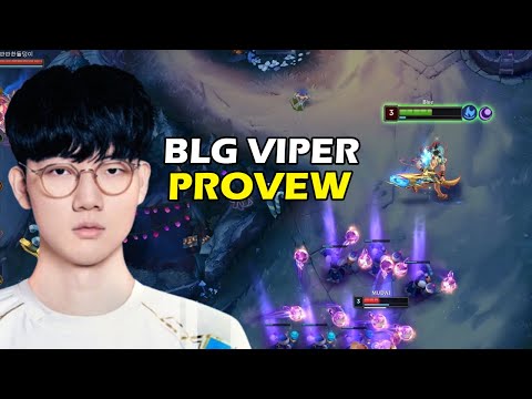 BLG Viper Proview Aphelios Smurfing Challenger Korean Server