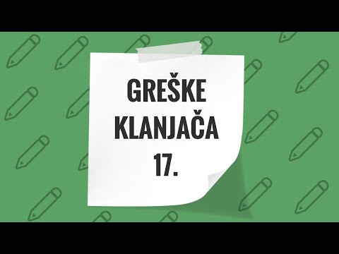 GREŠKE KLANJAČA (17. dio) || dr. Safet Kuduzović