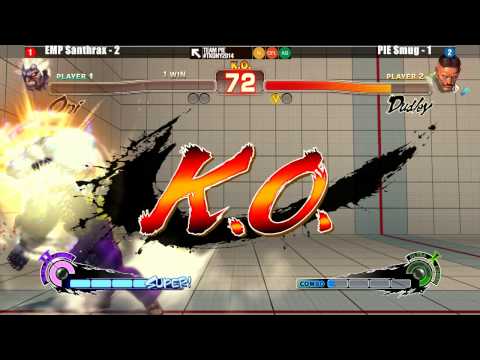 USF4 @ The King of NY A League - EMP Santhrax vs PIE Smug