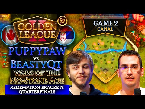 Golden League II Main Event - Wars of the No Stone Age! - 1Puppypaw vs Beastyqt G2
