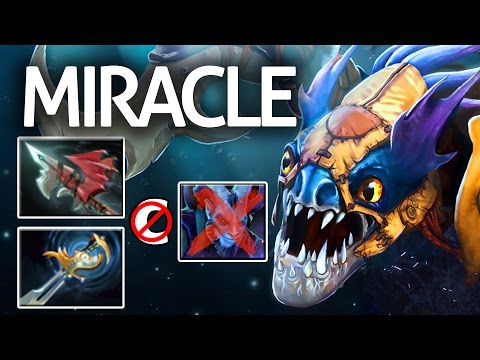 Miracle- Slark Hurricane Pike Echo Sabre Mother of Counter Dota2 Gameplay
