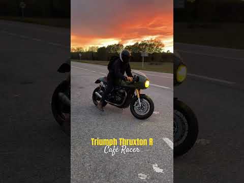 The Ultimate Café Racer 🏍️Triumph Thruxton R