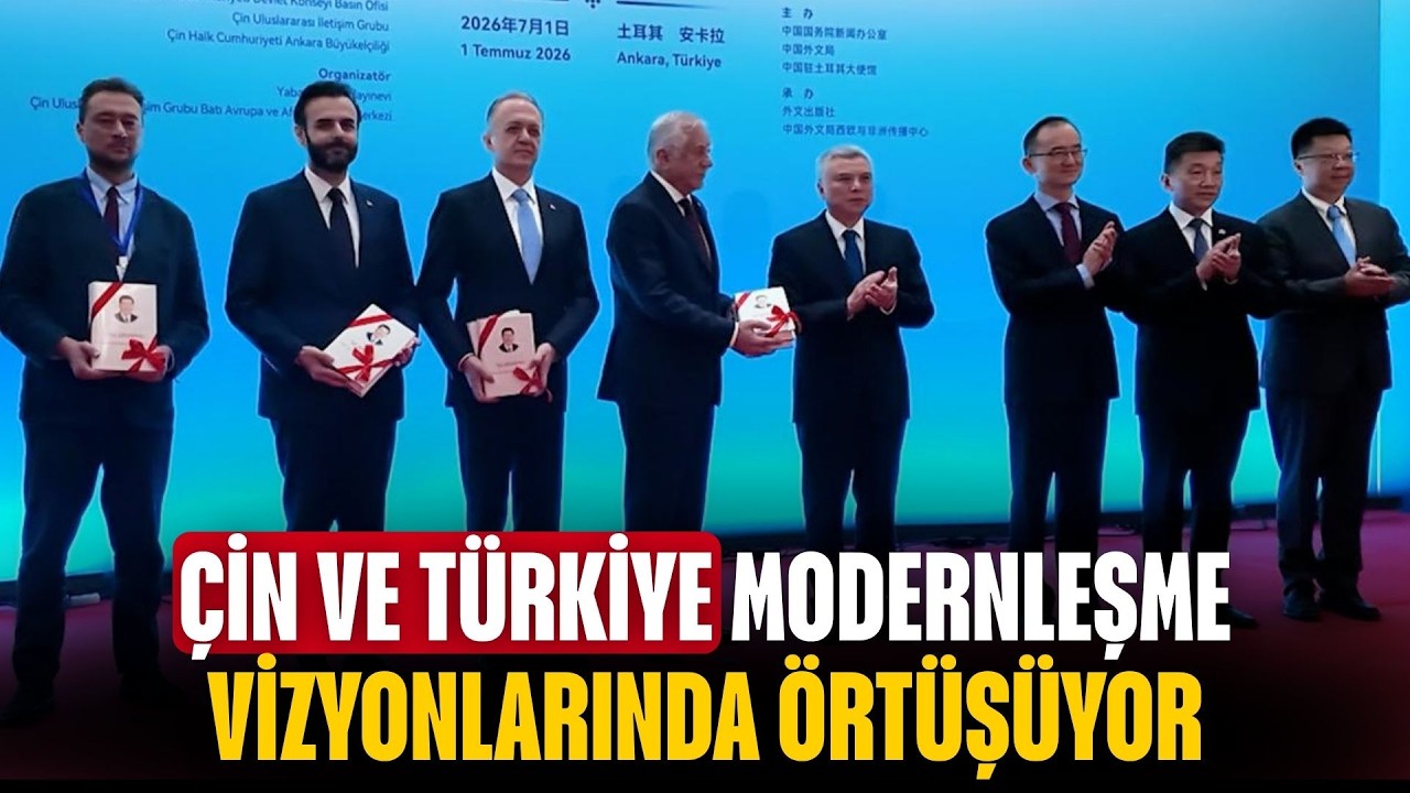"Xi Jinping: Çin'in Yönetimi" 5. cildi Ankara'da tanıtıldı