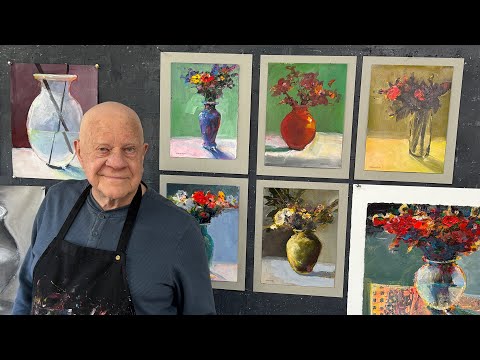 BobBlast 555 - "Painting Shapes of Vases in Color, Part Two"