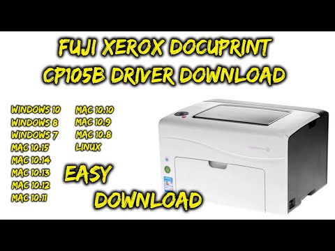 Fuji Xerox DocuPrint CP105b Driver Download